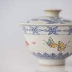 azure gaiwan butterfly 9 | BITTERLEAF TEAS