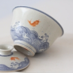 azure gaiwan goldfish 5 | BITTERLEAF TEAS