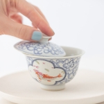 azure gaiwan koi 6 | BITTERLEAF TEAS