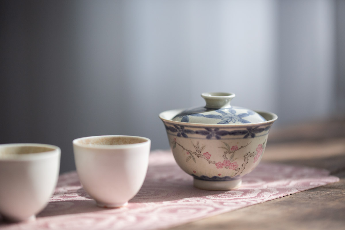 azure gaiwan plum 5 | BITTERLEAF TEAS