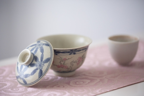 azure gaiwan plum 9 | BITTERLEAF TEAS