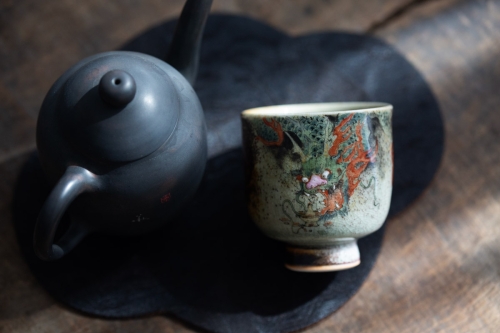 year of the dragon teacup liu 8 | BITTERLEAF TEAS