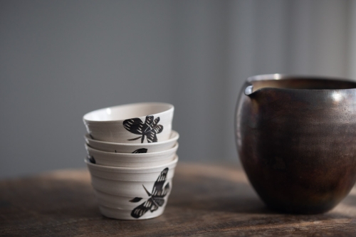 Cizhou Impression Teacup II - Image 1