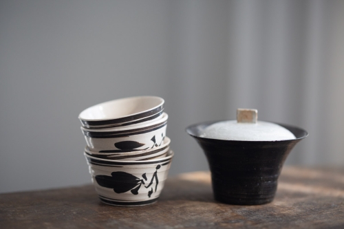 Cizhou Impression Teacup II - Image 13