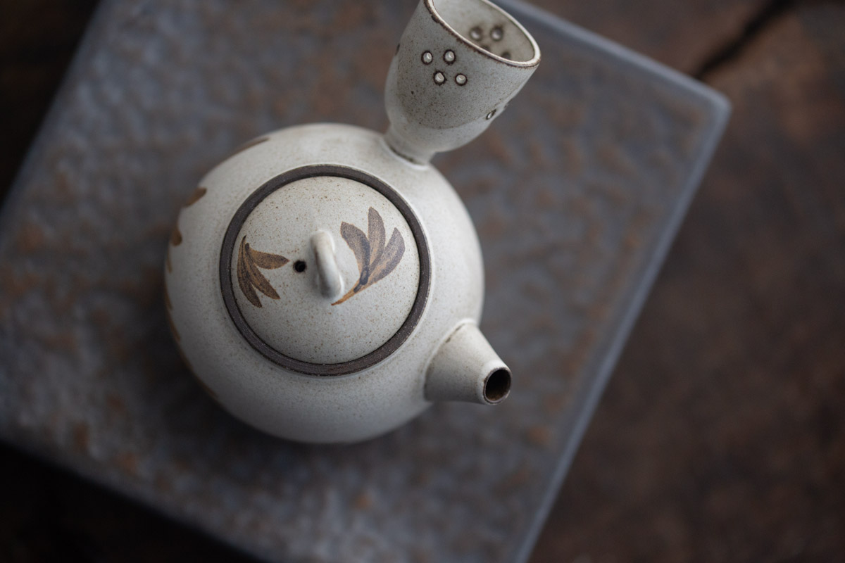 cizhou impression teapot kyusu 2 | BITTERLEAF TEAS