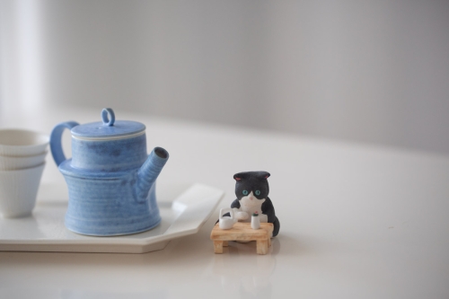 meowsters tea room tea pet cow 2 1 | BITTERLEAF TEAS