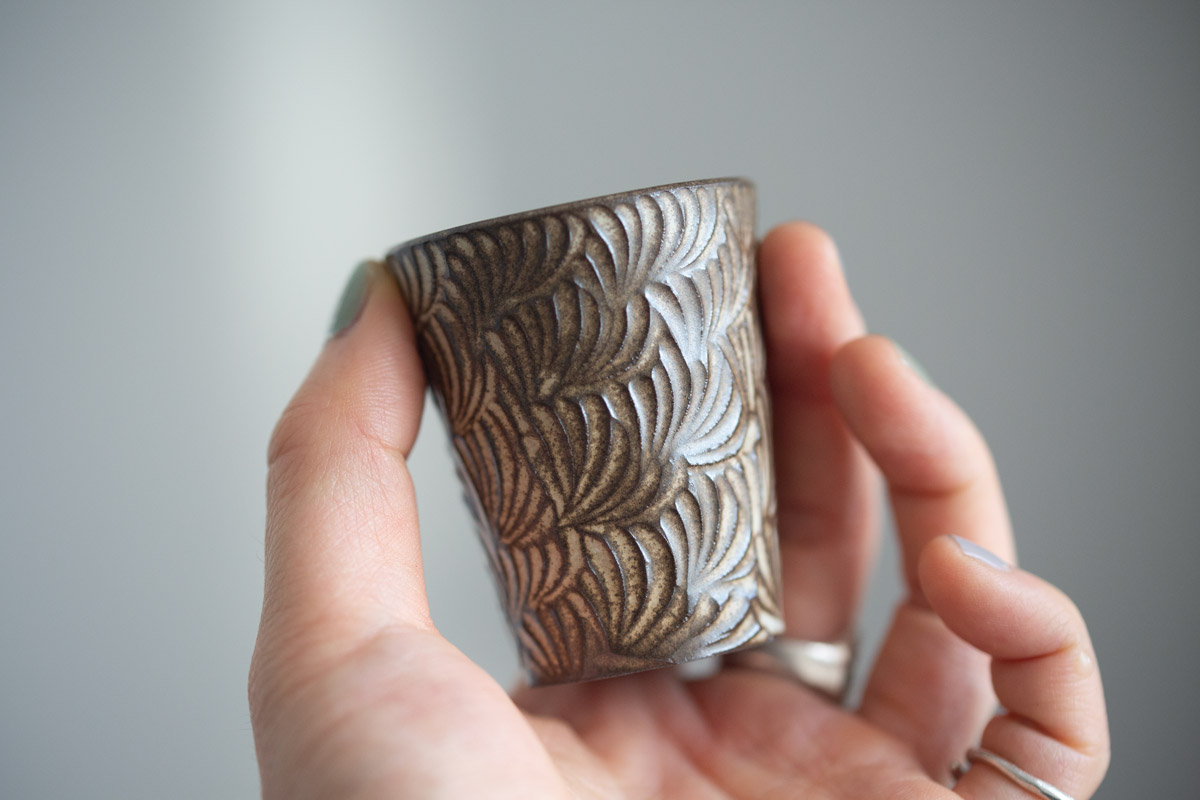 sculpted teacup 4 | BITTERLEAF TEAS