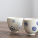 azure qinghua teacup piqiu 2 | BITTERLEAF TEAS