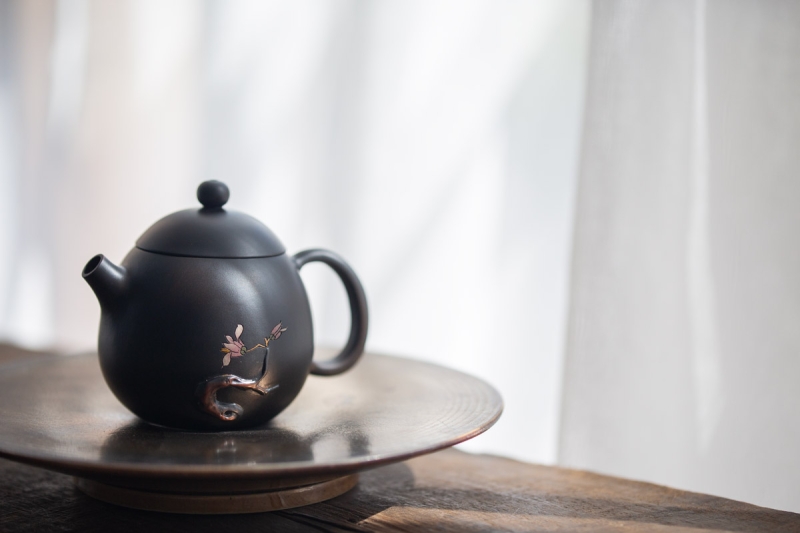 natural habitat jianshui zitao teapot magnolia 1 | BITTERLEAF TEAS