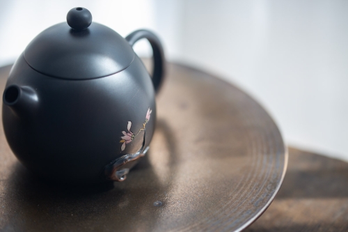 natural habitat jianshui zitao teapot magnolia 2 | BITTERLEAF TEAS