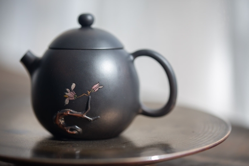 natural habitat jianshui zitao teapot magnolia 4 | BITTERLEAF TEAS