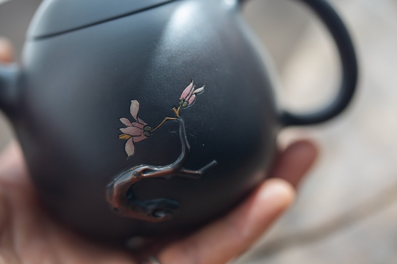 natural habitat jianshui zitao teapot magnolia 5 | BITTERLEAF TEAS