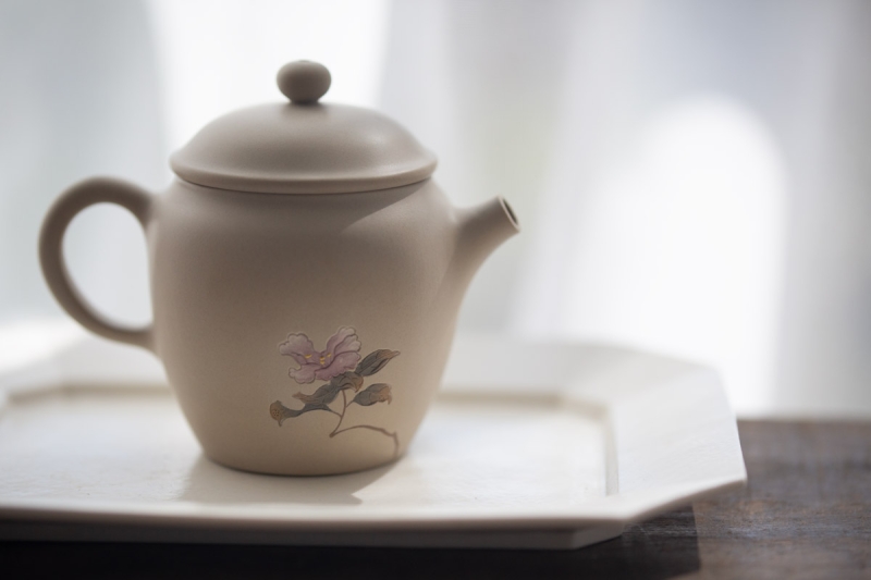 natural habitat jianshui zitao teapot magnolia violet 6 | BITTERLEAF TEAS