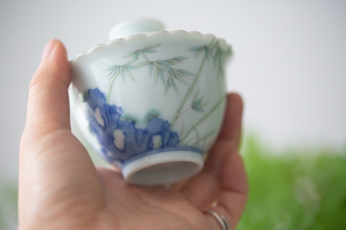 zephyr gaiwan bamboo 19 | BITTERLEAF TEAS