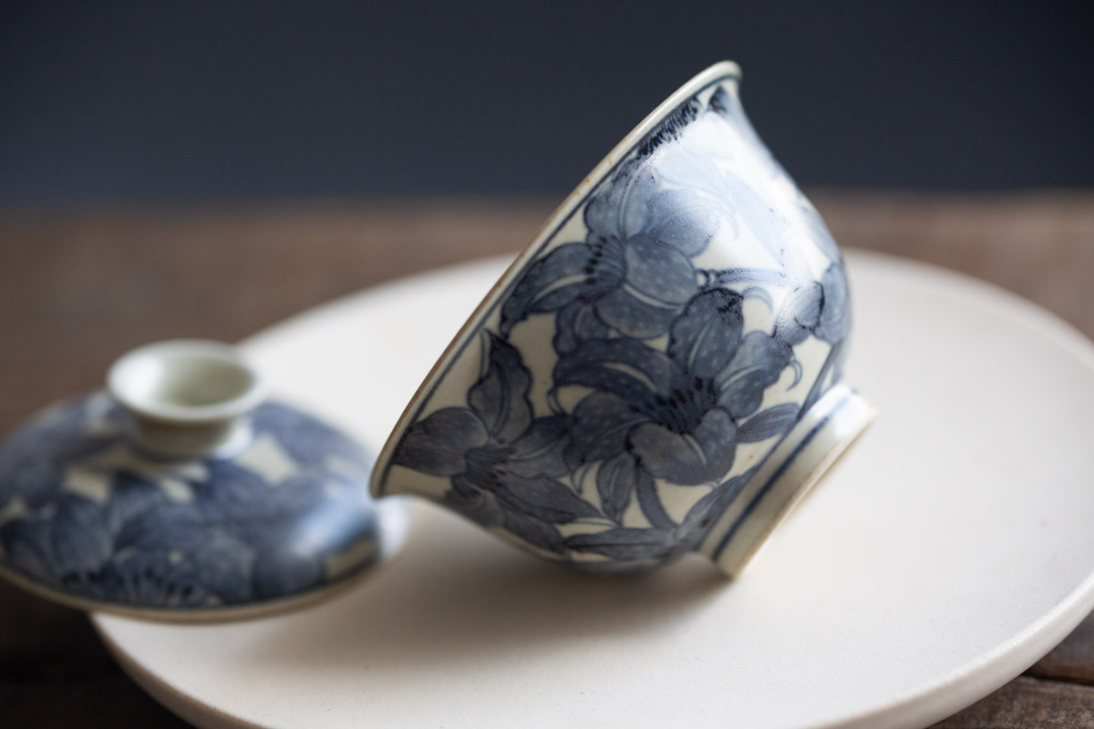 azure gaiwan lily 4 | BITTERLEAF TEAS