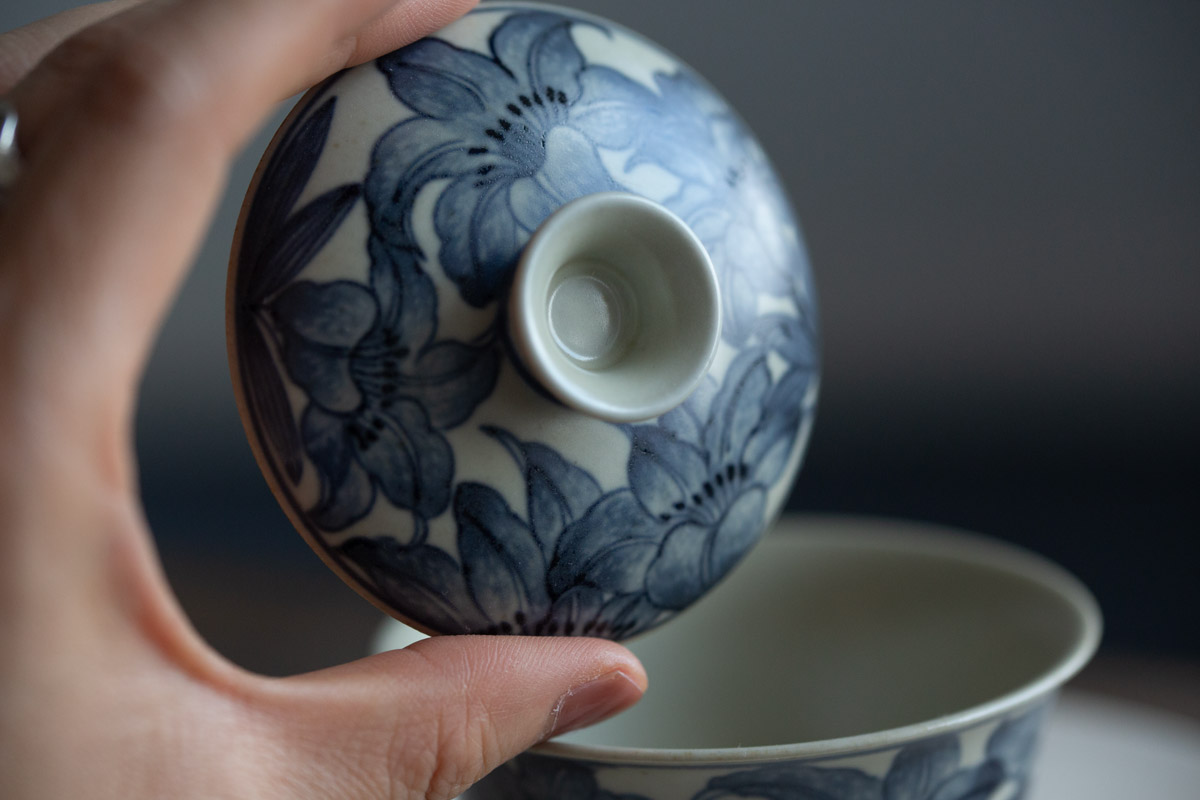 azure gaiwan lily 6 | BITTERLEAF TEAS