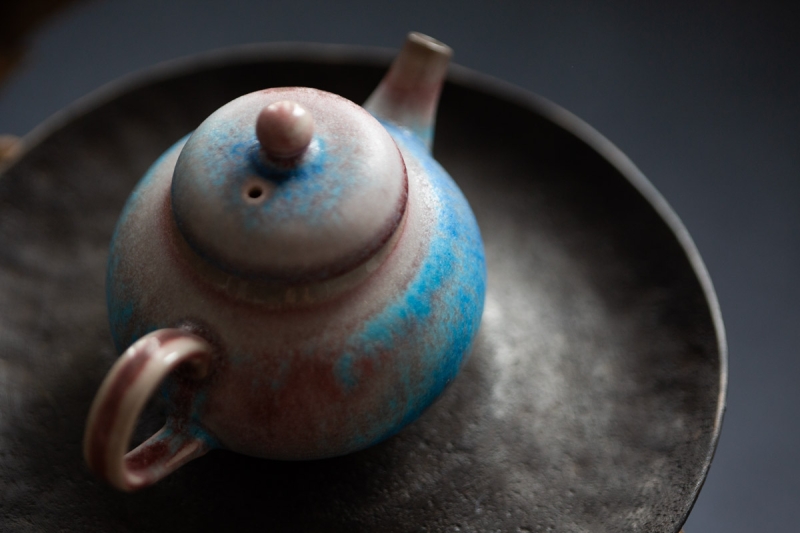 chameleon soda ash wood fired teapot 9 24 1 | BITTERLEAF TEAS