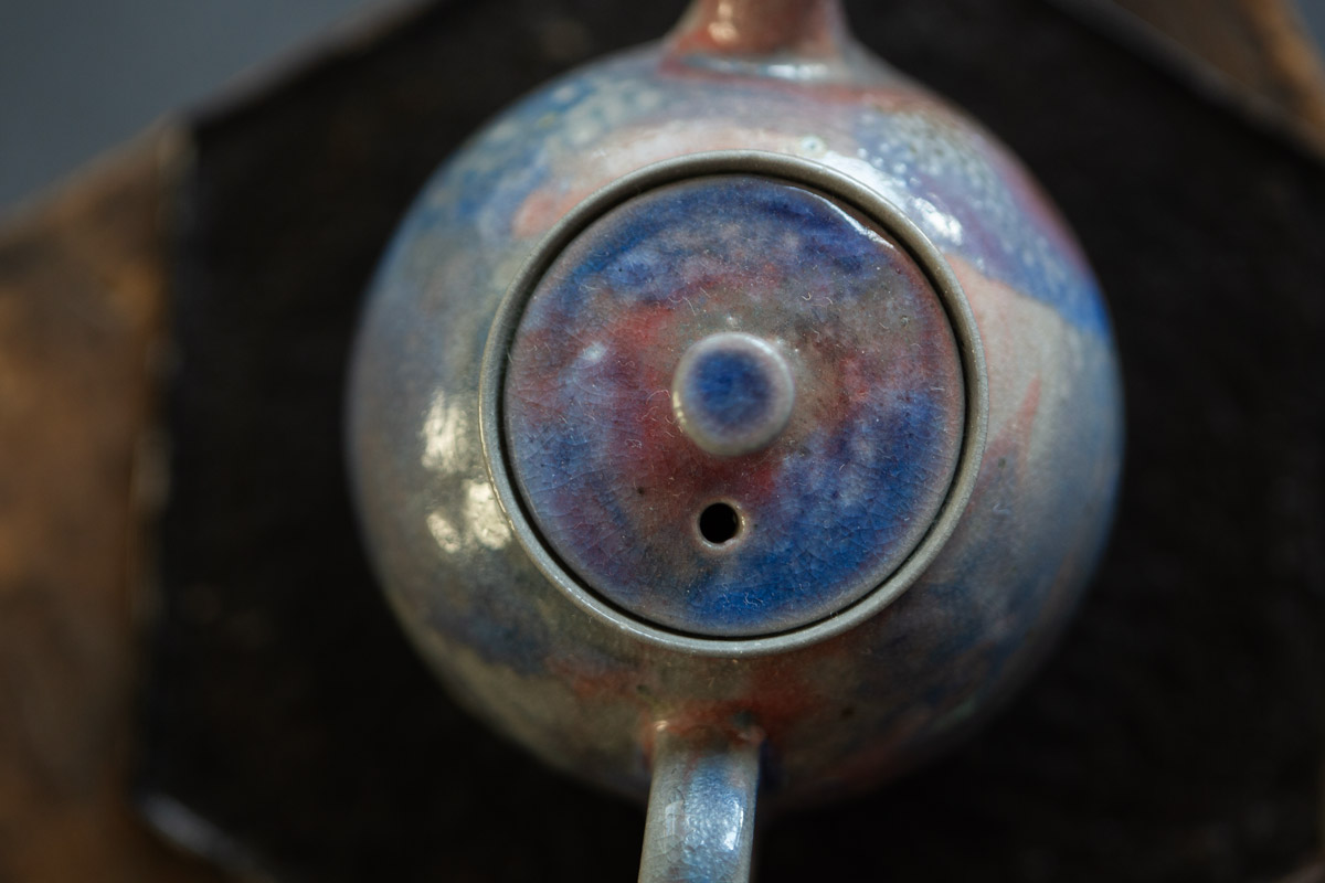 chameleon soda ash wood fired teapot iv 11 24 1 | BITTERLEAF TEAS