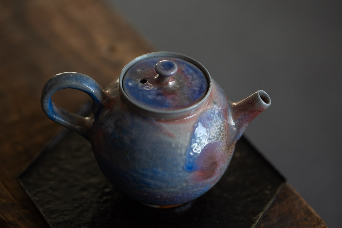 chameleon soda ash wood fired teapot iv 11 24 2 | BITTERLEAF TEAS