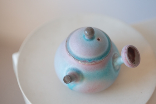 Chameleon Soda Ash Wood Fired Teapot V - Image 17