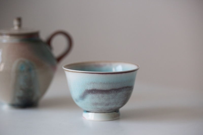 chameleon wood fired teacup I 2 | BITTERLEAF TEAS