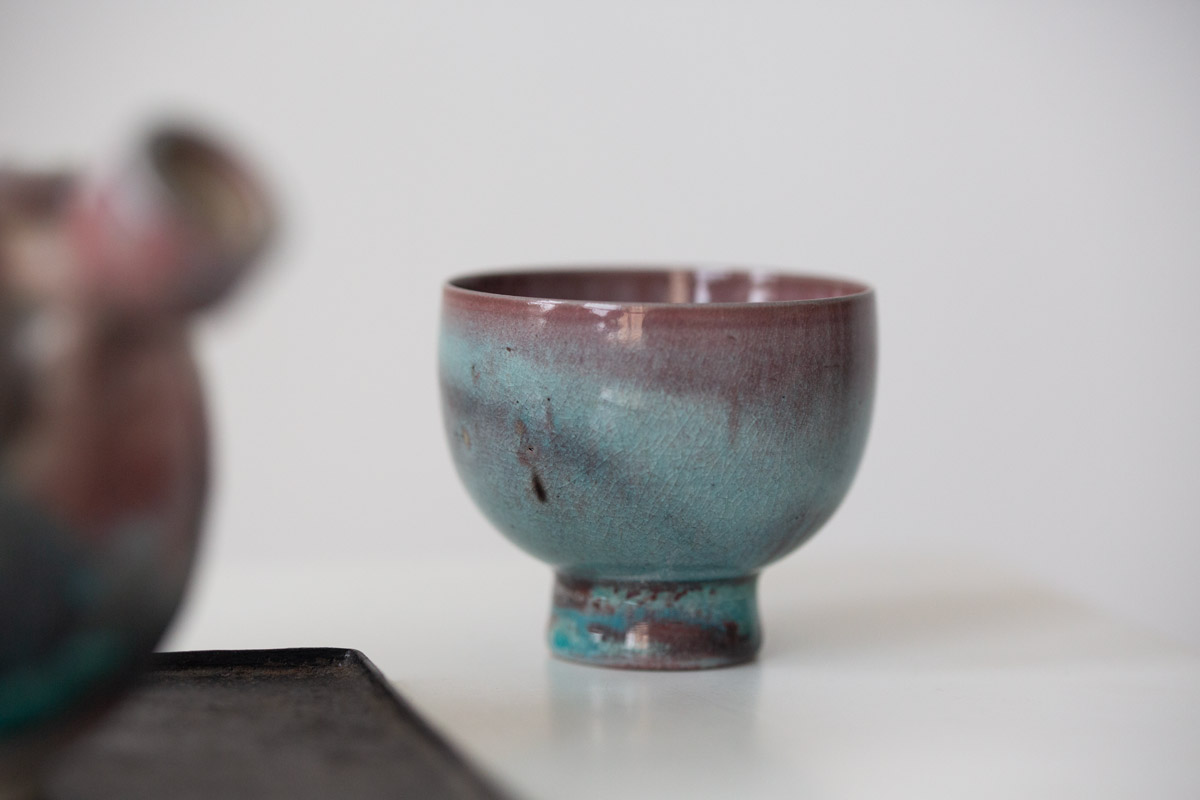 chameleon wood fired teacup IV 1 | BITTERLEAF TEAS