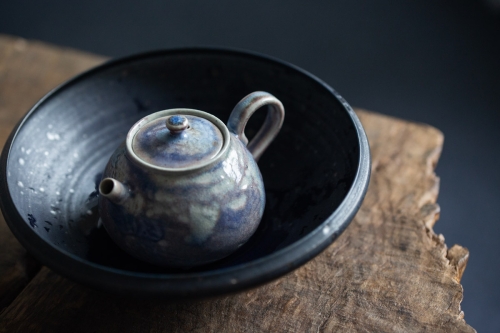 chameleon wood fired teapot IV 14 | BITTERLEAF TEAS