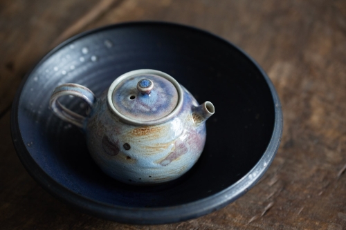 chameleon wood fired teapot IV 15 | BITTERLEAF TEAS