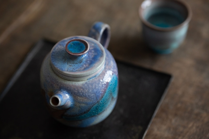 chameleon wood fired teapot V 1 | BITTERLEAF TEAS