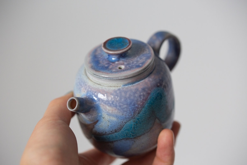 chameleon wood fired teapot V 13 | BITTERLEAF TEAS