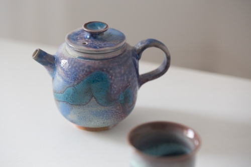 chameleon wood fired teapot V 14 | BITTERLEAF TEAS