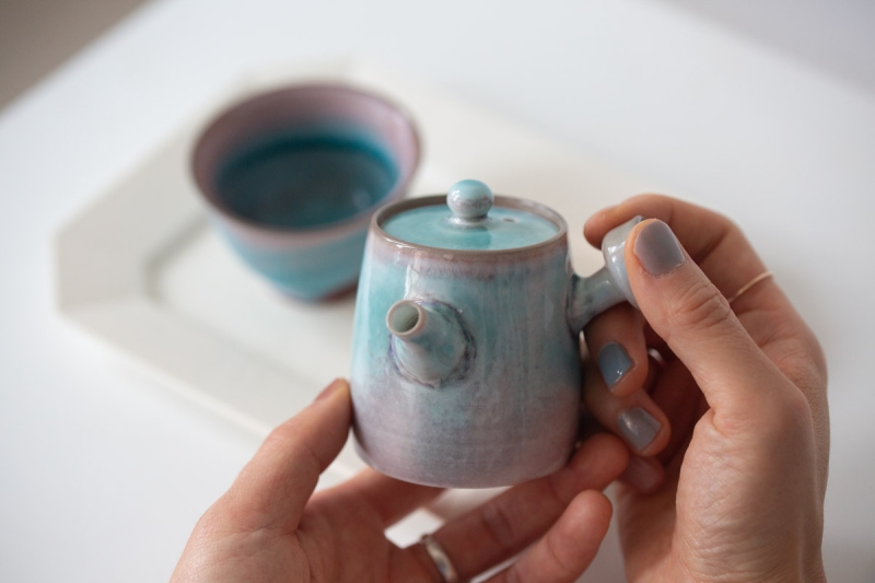 chameleon wood fired teapot VI 11 | BITTERLEAF TEAS