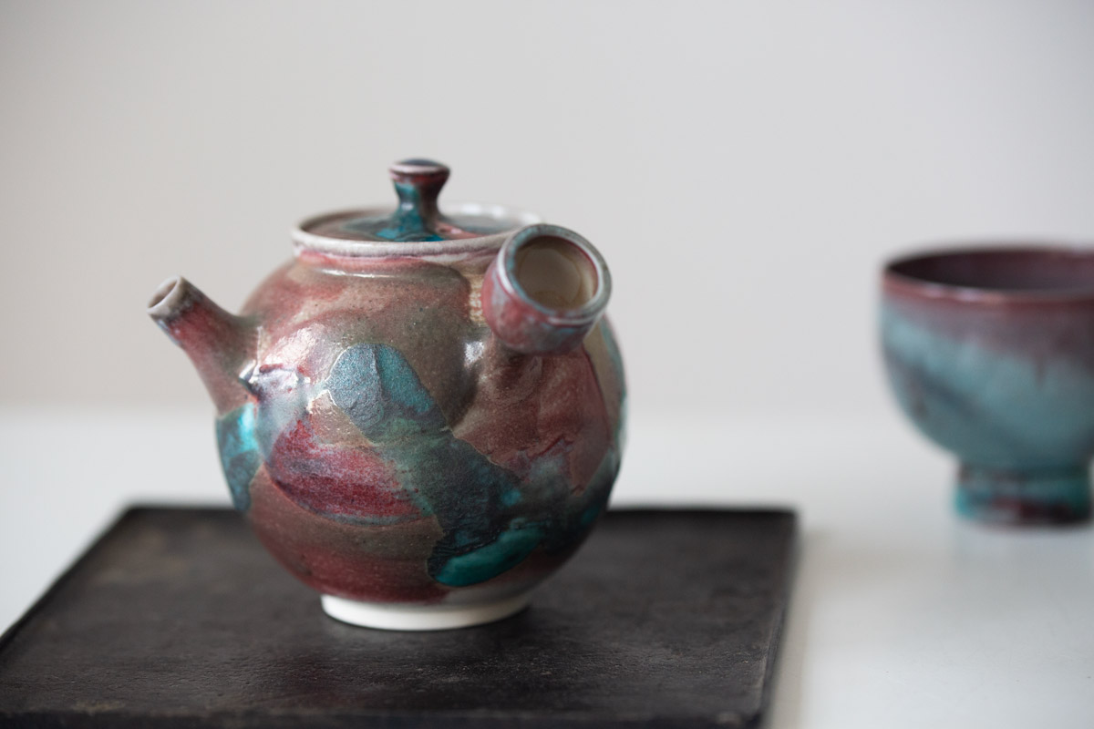 chameleon wood fired teapot VII 10 | BITTERLEAF TEAS