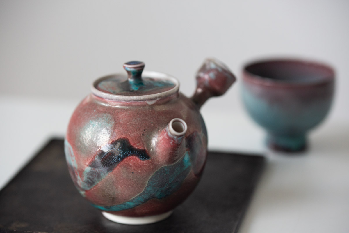 chameleon wood fired teapot VII 6 | BITTERLEAF TEAS