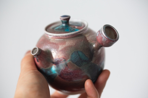 chameleon wood fired teapot VII 9 | BITTERLEAF TEAS