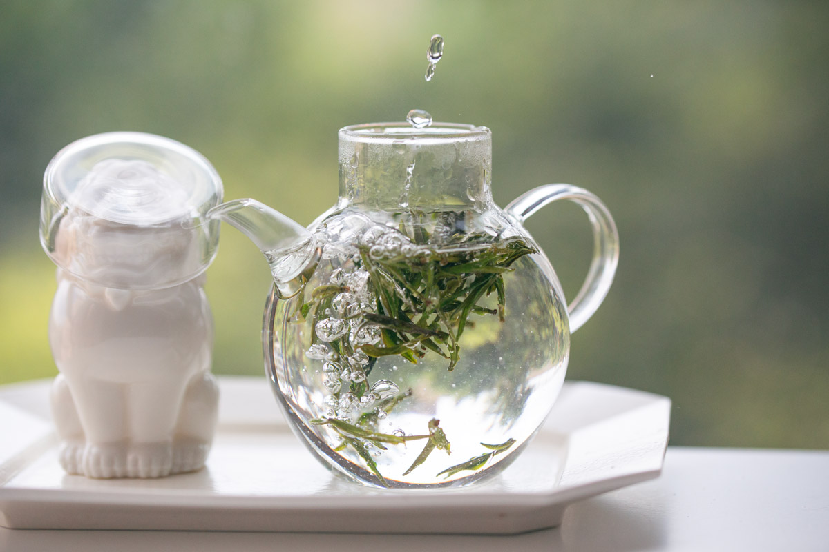 globe glass teapot 4 | BITTERLEAF TEAS