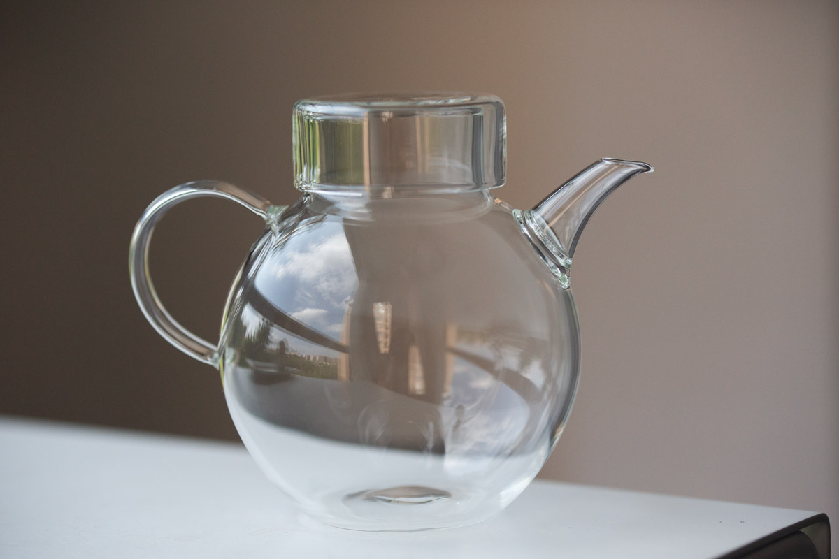 globe glass teapot 8 | BITTERLEAF TEAS