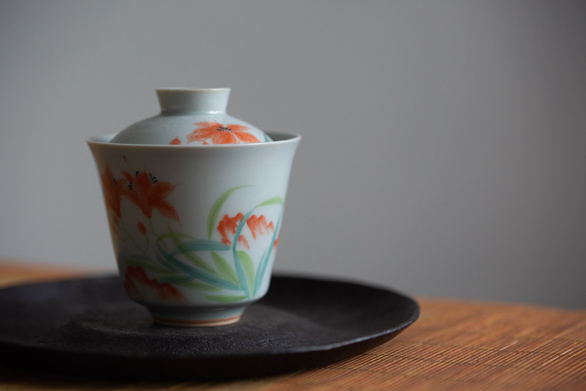 private garden gaiwan 3 | BITTERLEAF TEAS