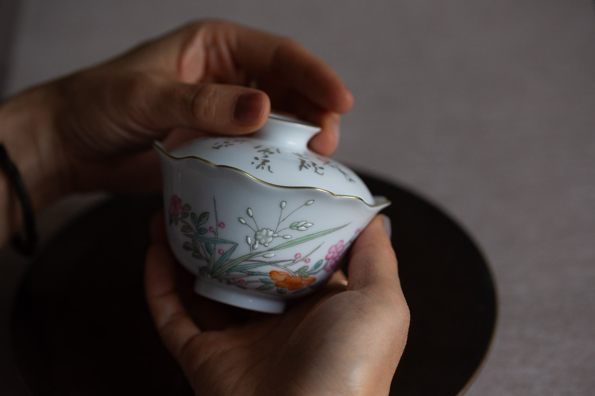 zephyr gaiwan blossom 7 | BITTERLEAF TEAS