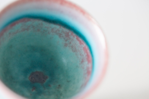 Chameleon Soda Ash Wood Fired Mini Teacup I - Image 6