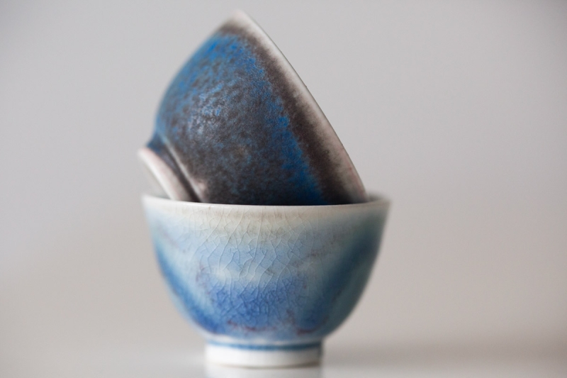 chameleon soda ash wood fired mini teacup 5 6 | BITTERLEAF TEAS