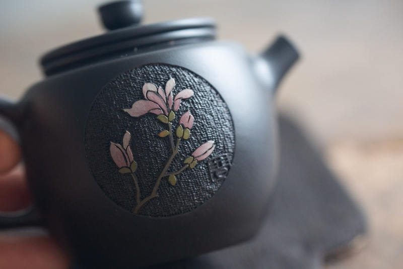 natural habitat jianshui zitao teapot magnolia 4 3 | BITTERLEAF TEAS