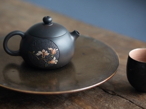 natural habitat jianshui zitao teapot magnolia 5 1 | BITTERLEAF TEAS