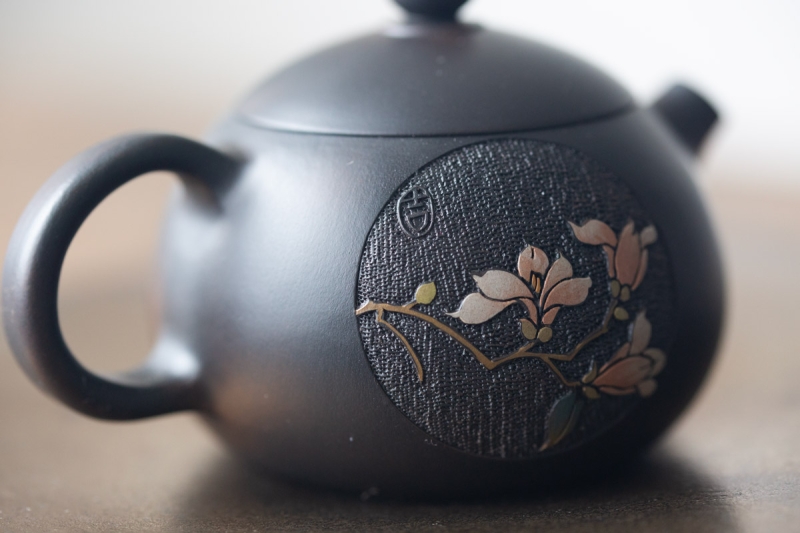 natural habitat jianshui zitao teapot magnolia 5 6 | BITTERLEAF TEAS