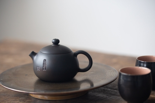 natural habitat jianshui zitao teapot magnolia 5 7 | BITTERLEAF TEAS