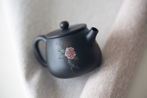 natural habitat jianshui zitao teapot peony 1 | BITTERLEAF TEAS