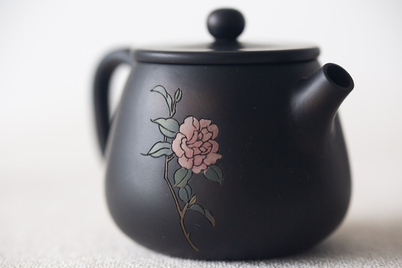 natural habitat jianshui zitao teapot peony 3 | BITTERLEAF TEAS