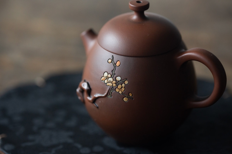 natural habitat jianshui zitao teapot plum 2 4 | BITTERLEAF TEAS