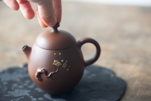 natural habitat jianshui zitao teapot plum 2 6 | BITTERLEAF TEAS