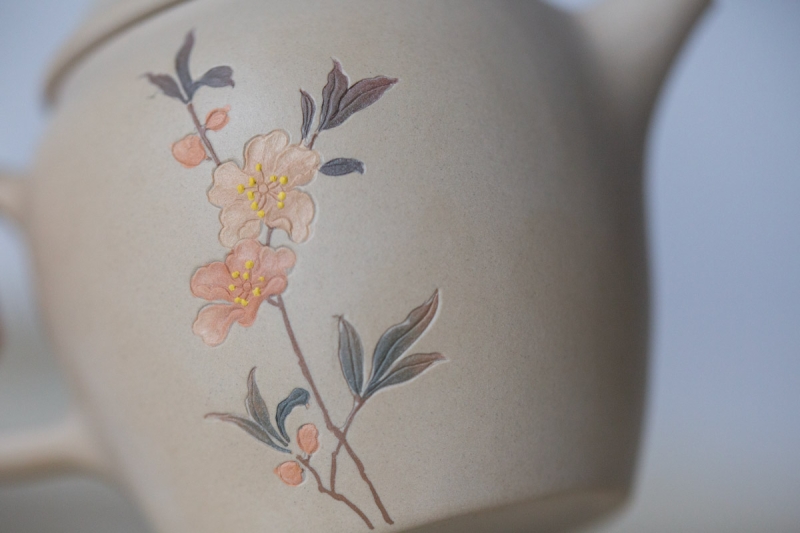 natural habitat jianshui zitao teapot white peony 2 8 | BITTERLEAF TEAS